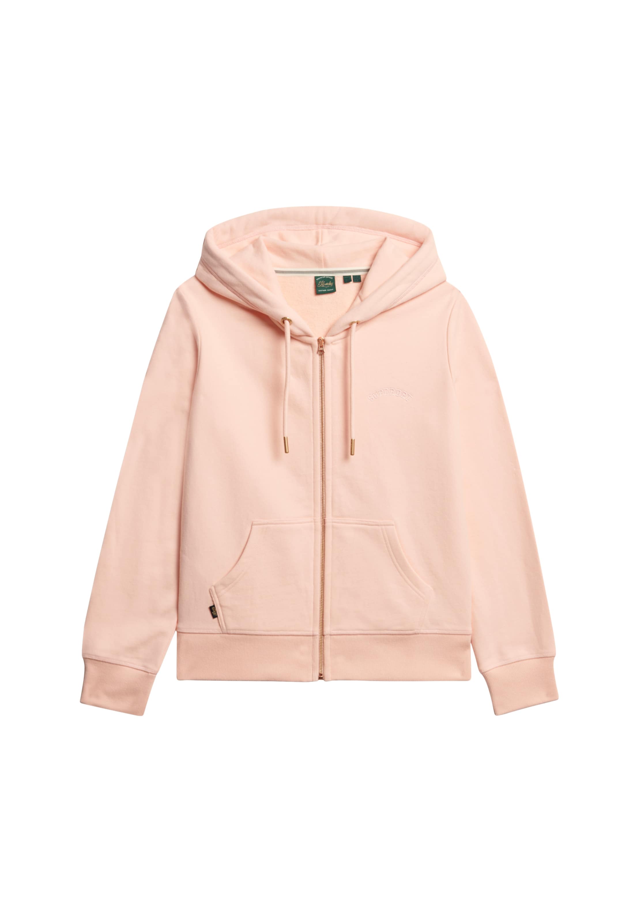 Veste de survêtement 'Essential' Superdry & Co en rose : devant