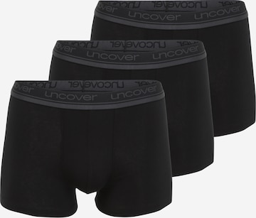 uncover by SCHIESSER Boxer shorts in Black: front