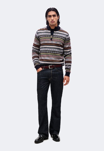 FYNCH-HATTON - Jersey en azul: frente