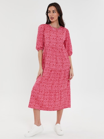 Threadbare Letní šaty 'Finn' – pink: přední strana