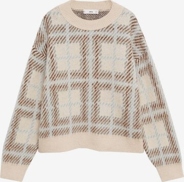 MANGO Sweater 'Austen' in Beige: front