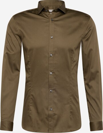 Chemise 'Parma' JACK & JONES en vert : devant