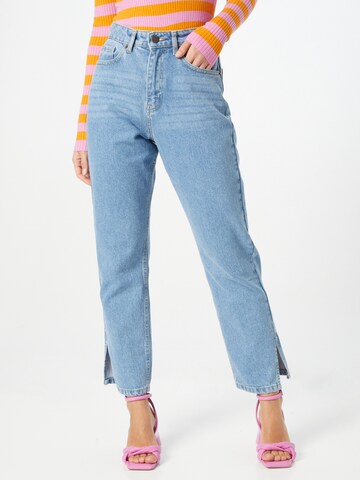 Loosefit Jean Nasty Gal en bleu : devant