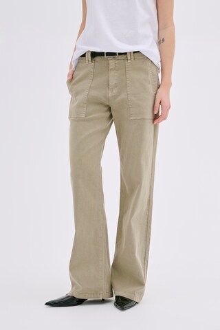 My Essential Wardrobe Loose fit Jeans in Beige: front