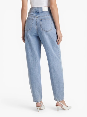 Hoermanseder Tapered Pleat-front jeans 'Hava' in Blue