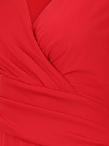 Lauren Ralph Lauren Petite - Vestido de gala 'AFARA' en rojo