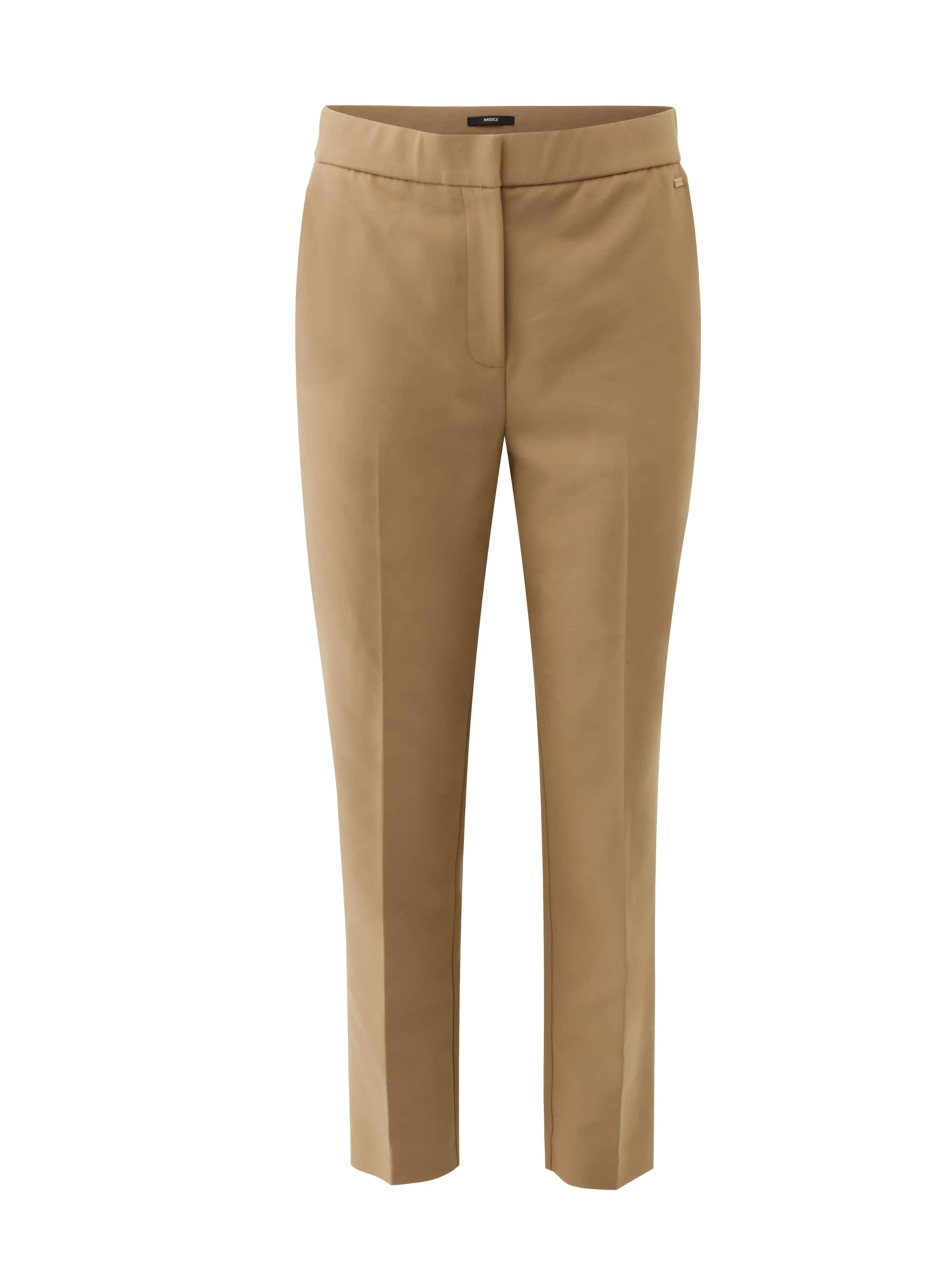 Effilé Pantalon à plis 'Cosmea' MEXX en beige : devant