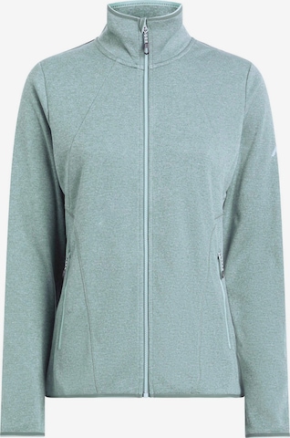 MCKINLEY Athletic Fleece Jacket 'Roto II' in Green: front