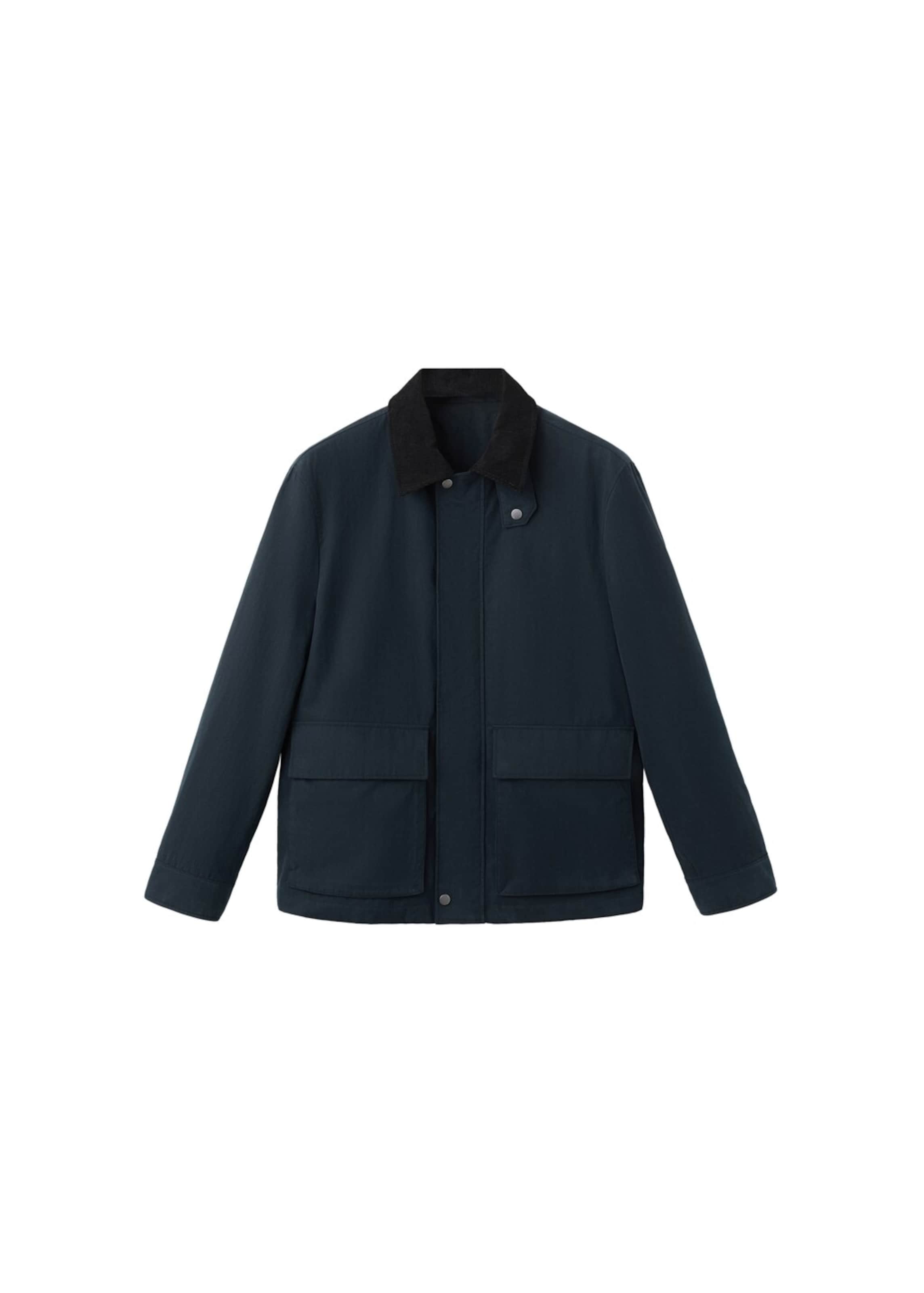 MANGO MAN Between-Season Jacket 'Paolo' in Blue: front