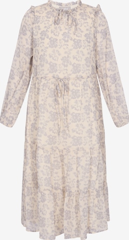 Usha - Vestido en beige: frente