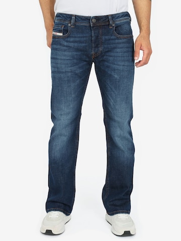 DIESELBootcut/trapezice Traperice 'SLIM 2007 ZATINY-X' - plava boja: prednji dio