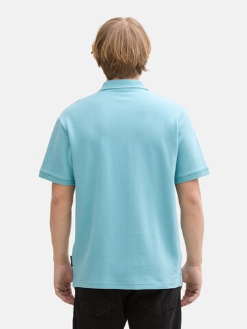 TOM TAILOR DENIM Poloshirt in Blau