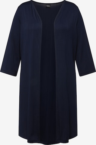 Ulla Popken Strickjacke in Blau: Vorderseite