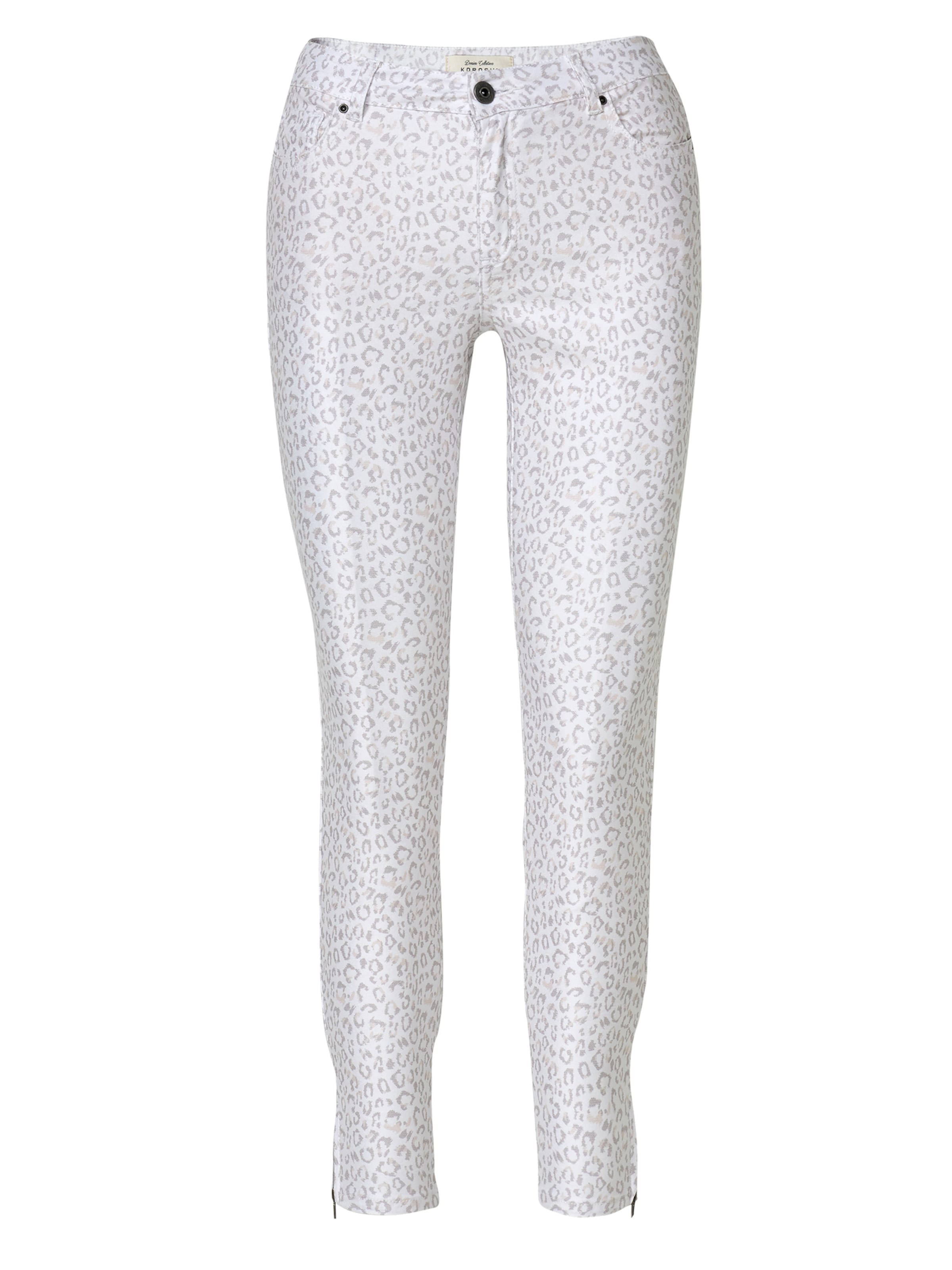 KOROSHI Slimfit Jeans i hvid: forside