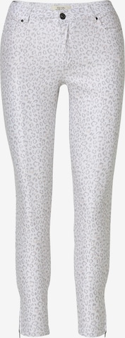 KOROSHISlimfit Traperice - bijela boja: prednji dio