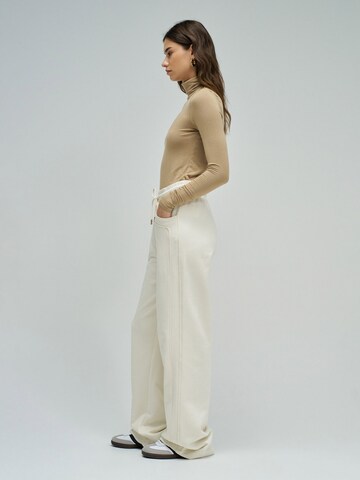 Wide Leg Pantalon Salsa Jeans en beige
