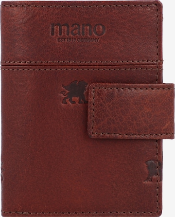 mano Wallet 'Don Leon' in Brown: front