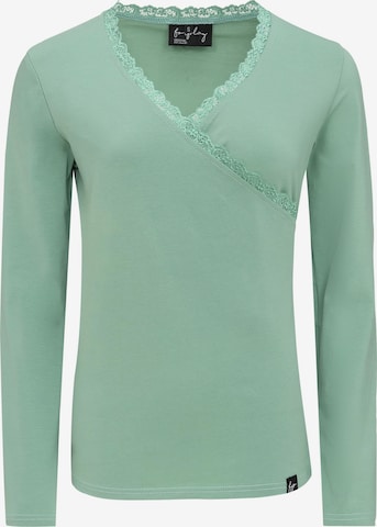 Forplay Shirt 'Breanna' in Groen: voorkant