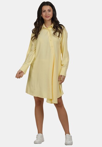 Robe-chemise usha BLUE LABEL en jaune