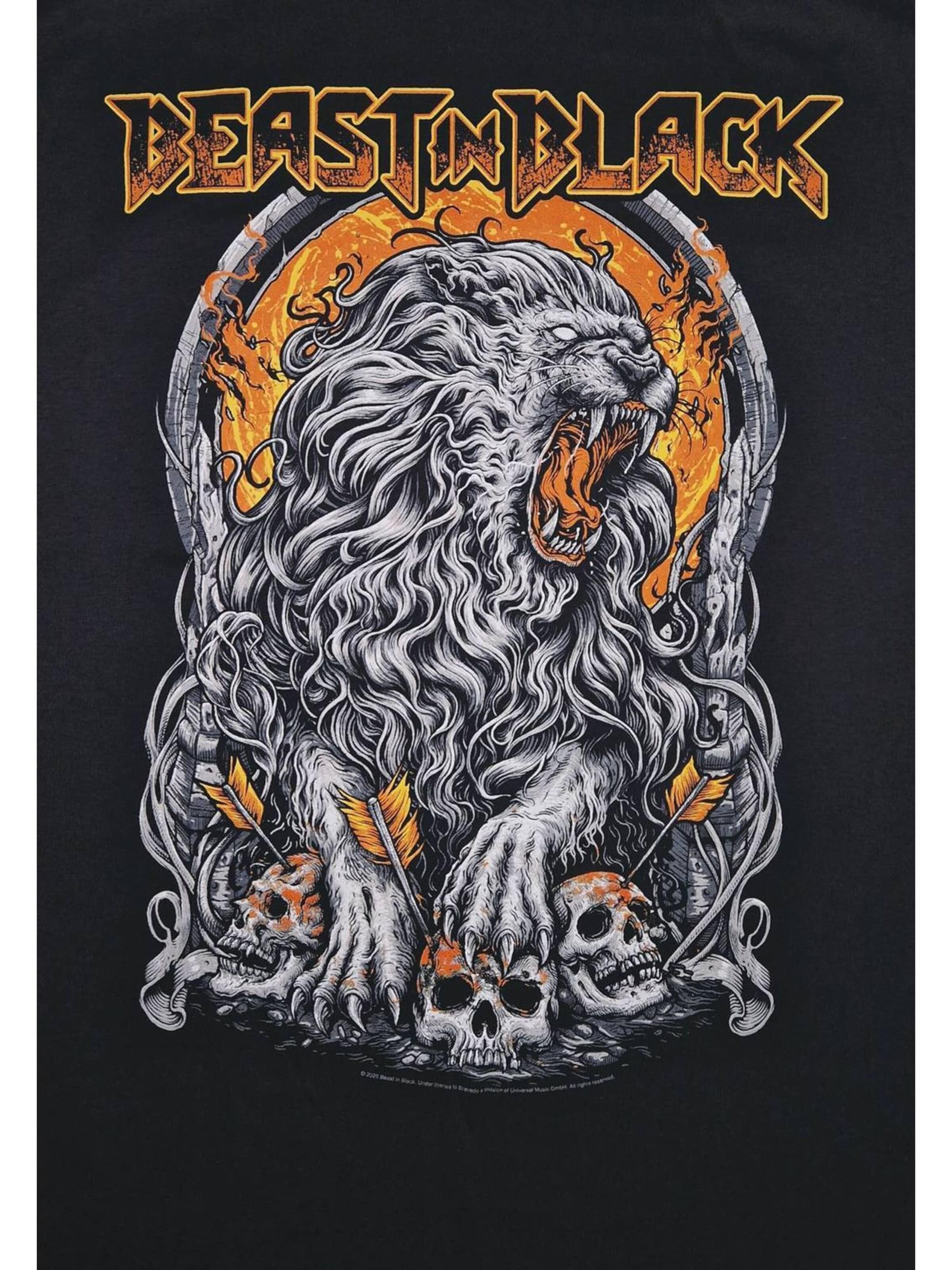 Rockshirts Koszulka 'Beast In Black Glory To The Beast T-Shirt' w kolorze czarny