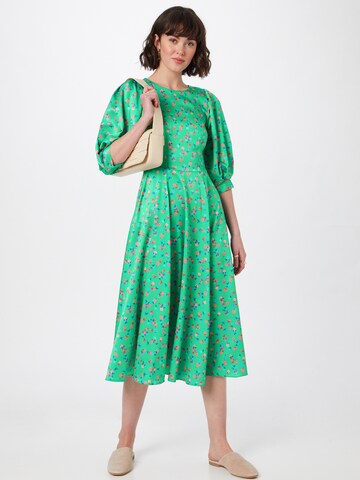 Rochie tip bluză de la Closet London pe verde