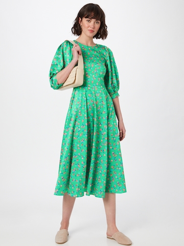 Closet London Sukienka koszulowa w kolorze zielony