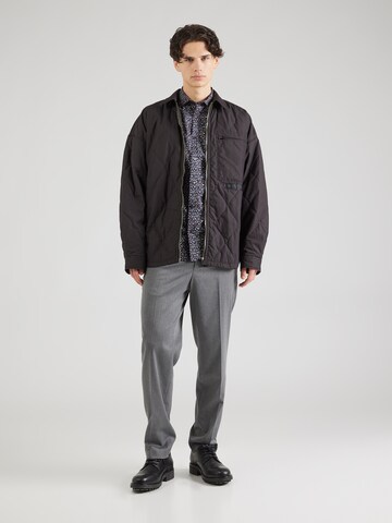JACK & JONES Slim fit Button Up Shirt 'JPRBLABlackpool' in Blue