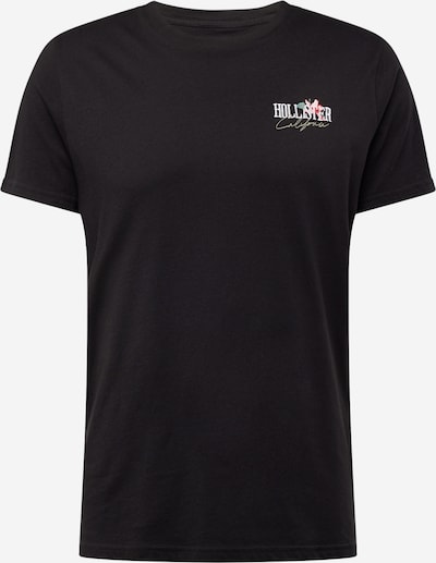 HOLLISTER T-Shirt en bleu ciel / rose clair / noir / blanc, Vue avec produit