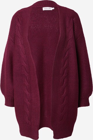 Cardigan Molly BRACKEN en rouge : devant