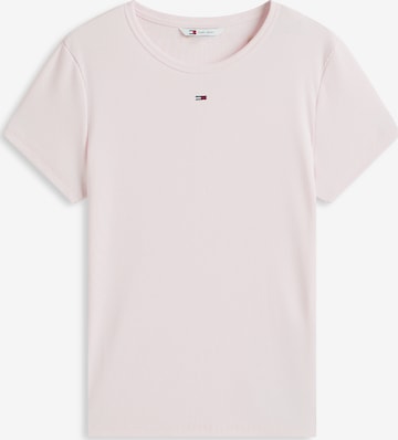 Tommy Jeans Тениска 'ESSENTIAL' в розово: отпред