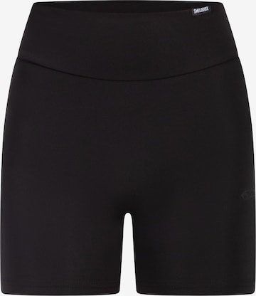 Skinny Pantalon de sport ' Veyra ' Smilodox en noir : devant