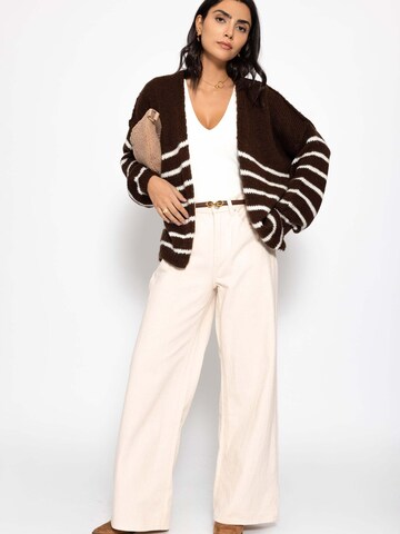 SASSYCLASSY Oversized Cardigan in Brown