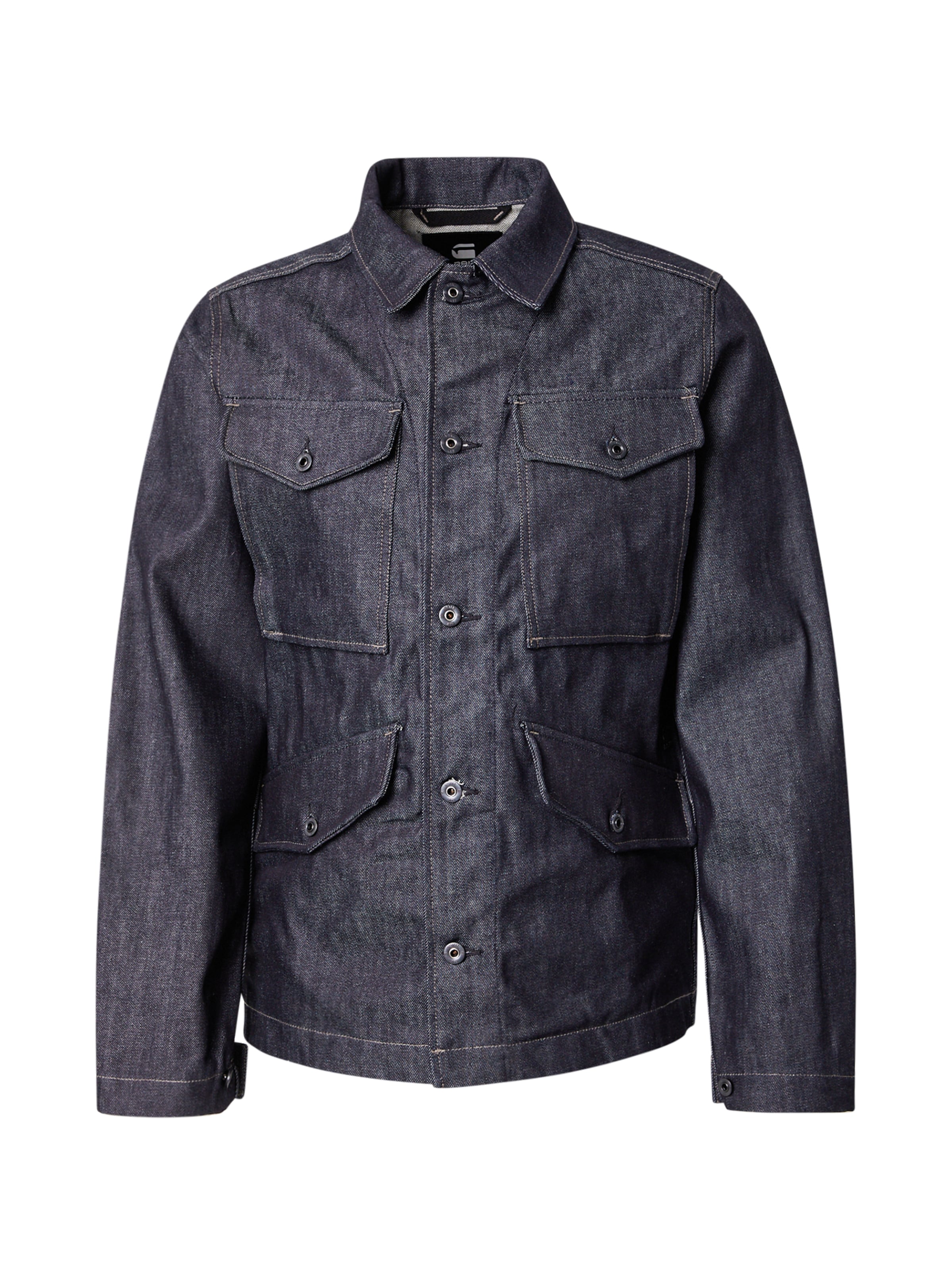 G-STAR Преходно яке 'Vodan' в синьо: отпред