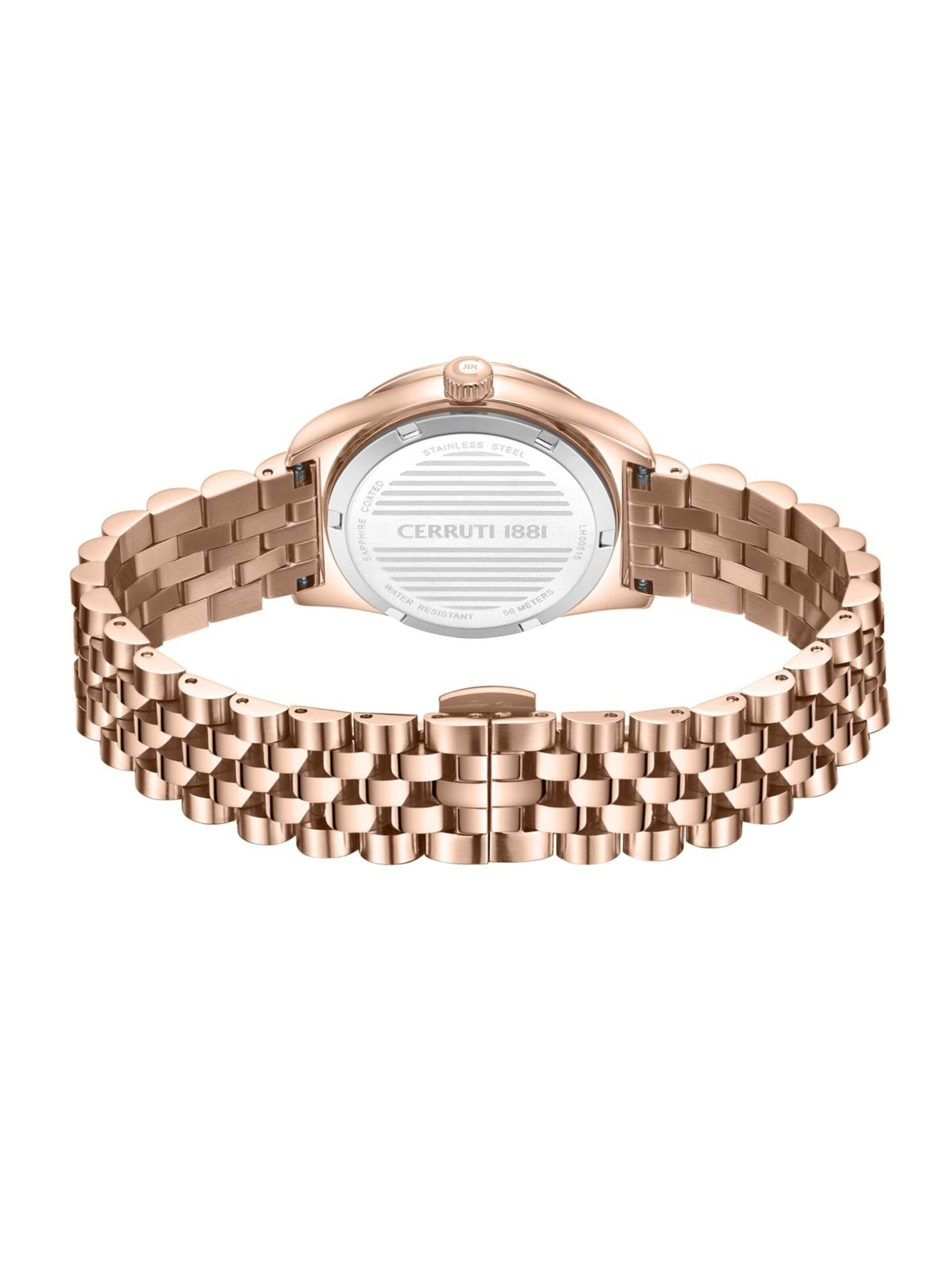 CERRUTI 1881 Analoguhr 'Date watch Cerruti Watch Baccio'‌‌‌‌‌‌ in Gold