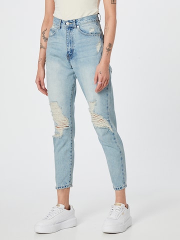 Regular Jeans 'Nora' de la Dr. Denim pe albastru: față