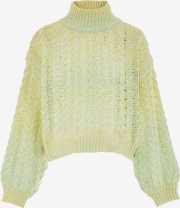 Pull-over MYMO en vert : devant