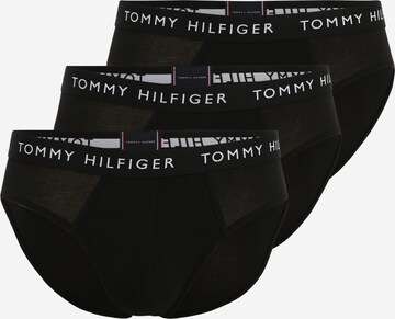 Slip 'Essential' de la Tommy Hilfiger Underwear pe negru: față