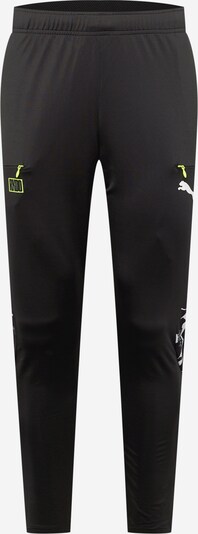 Pantaloni sportivi PUMA di colore giallo / nero / bianco, Visualizzazione prodotti