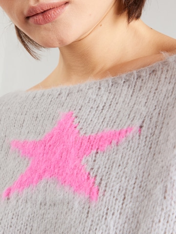 Pull-over 'Stars' miss goodlife en gris