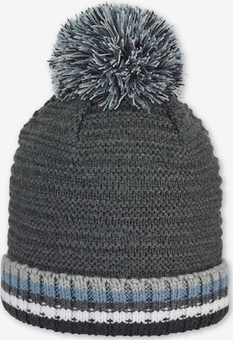 STERNTALER Beanie 'Umschlag' in Grey: front