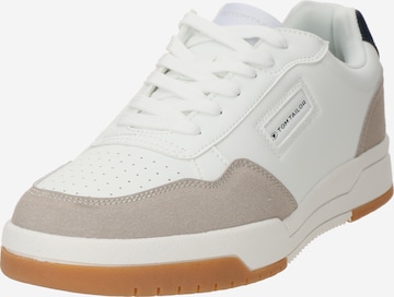 TOM TAILORNiske tenisice - bijela boja: prednji dio