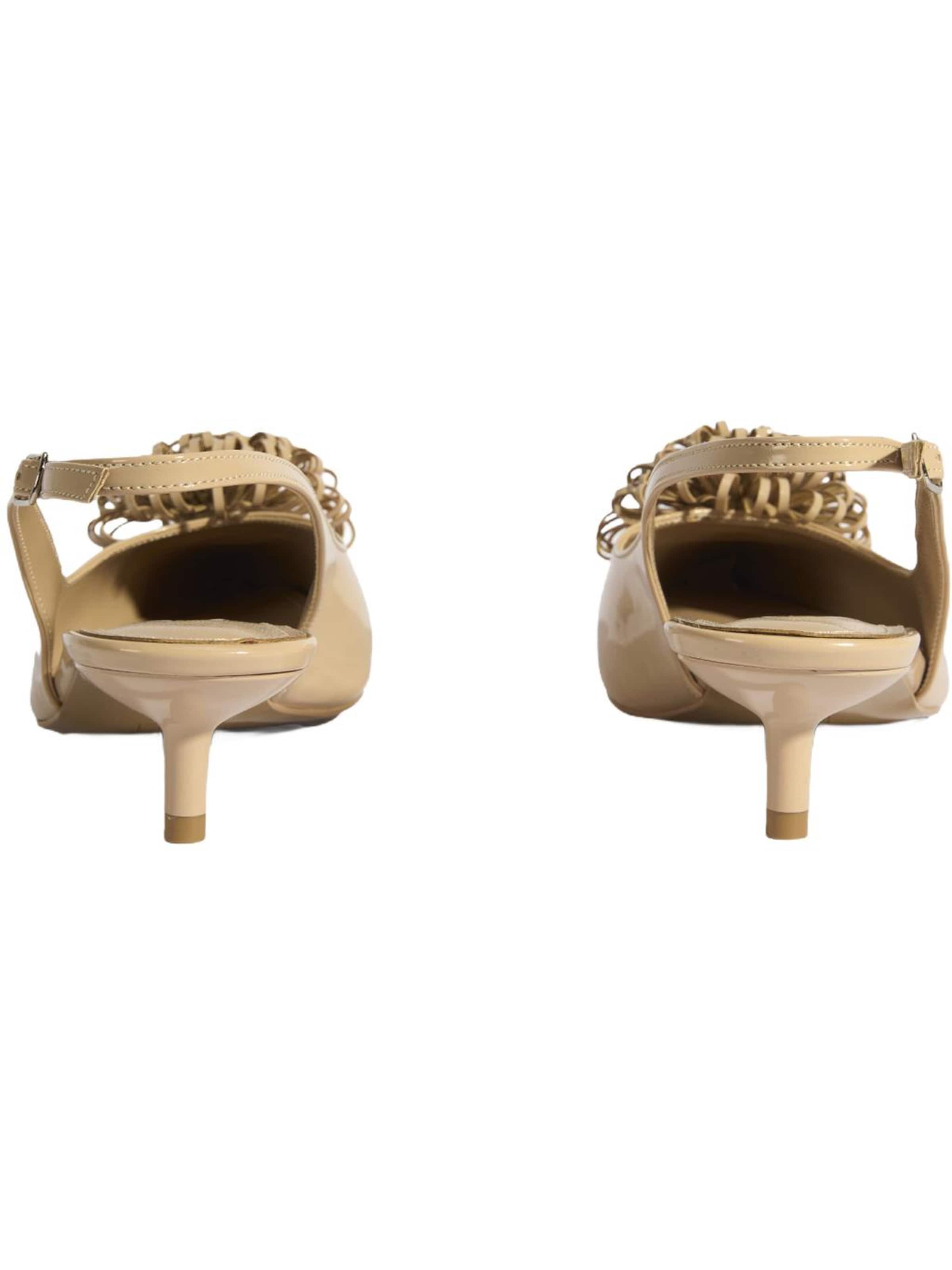 Desa - Zapatos destalonado 'Slip-Ons' en beige