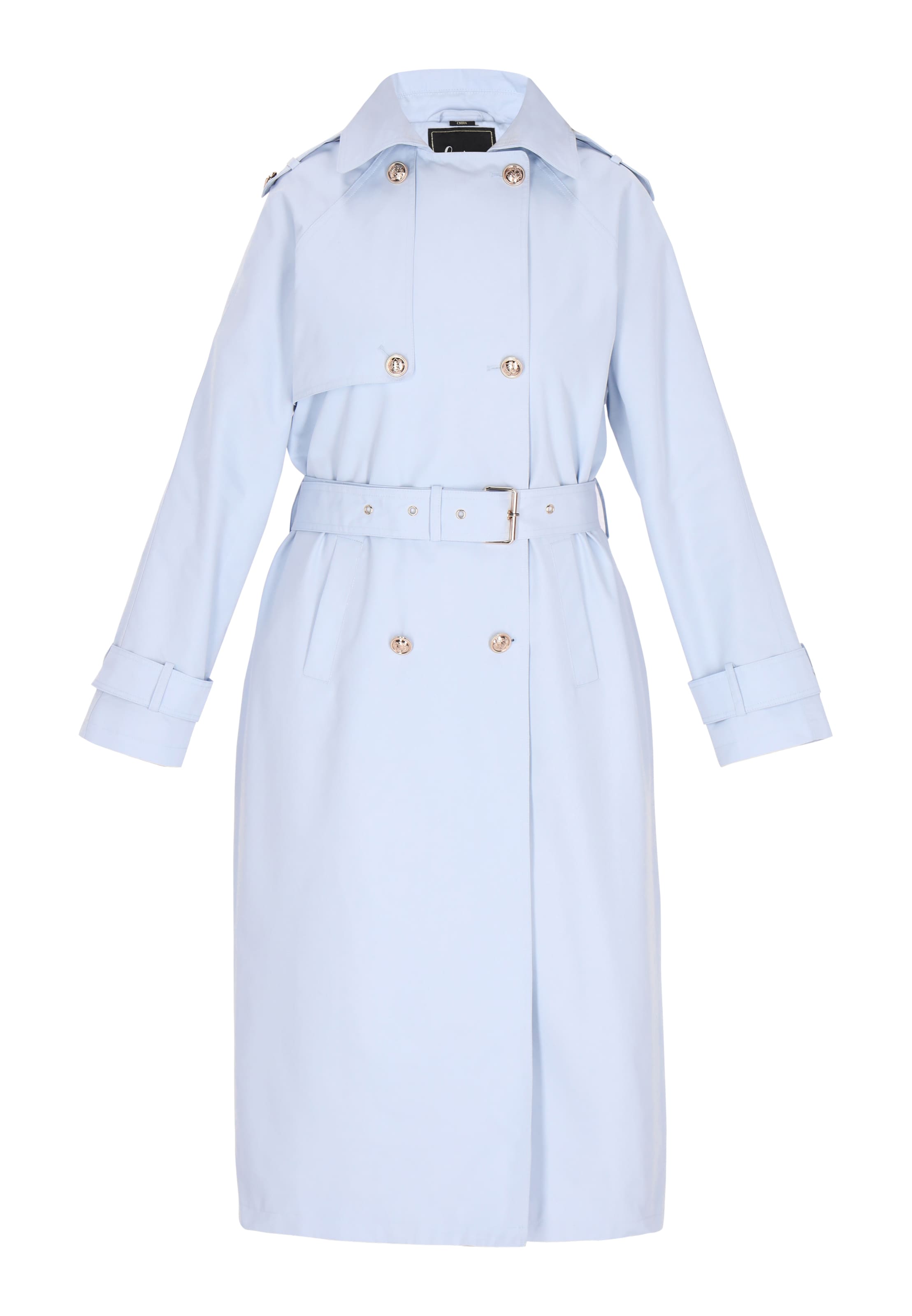 faina Демисезонное пальто в Синий: спереди