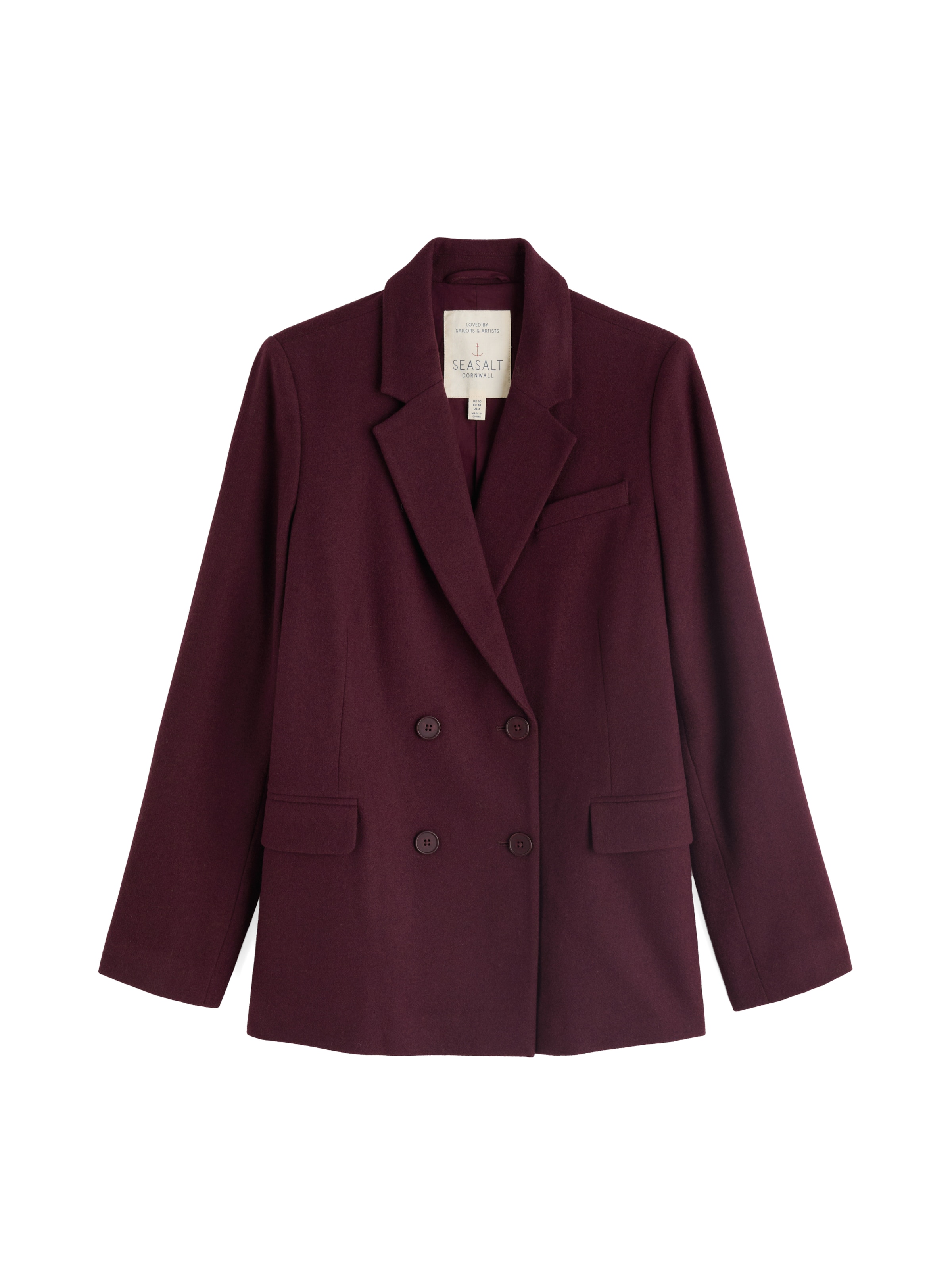 Seasalt Cornwall Blazers 'Lowena' in Lila: voorkant