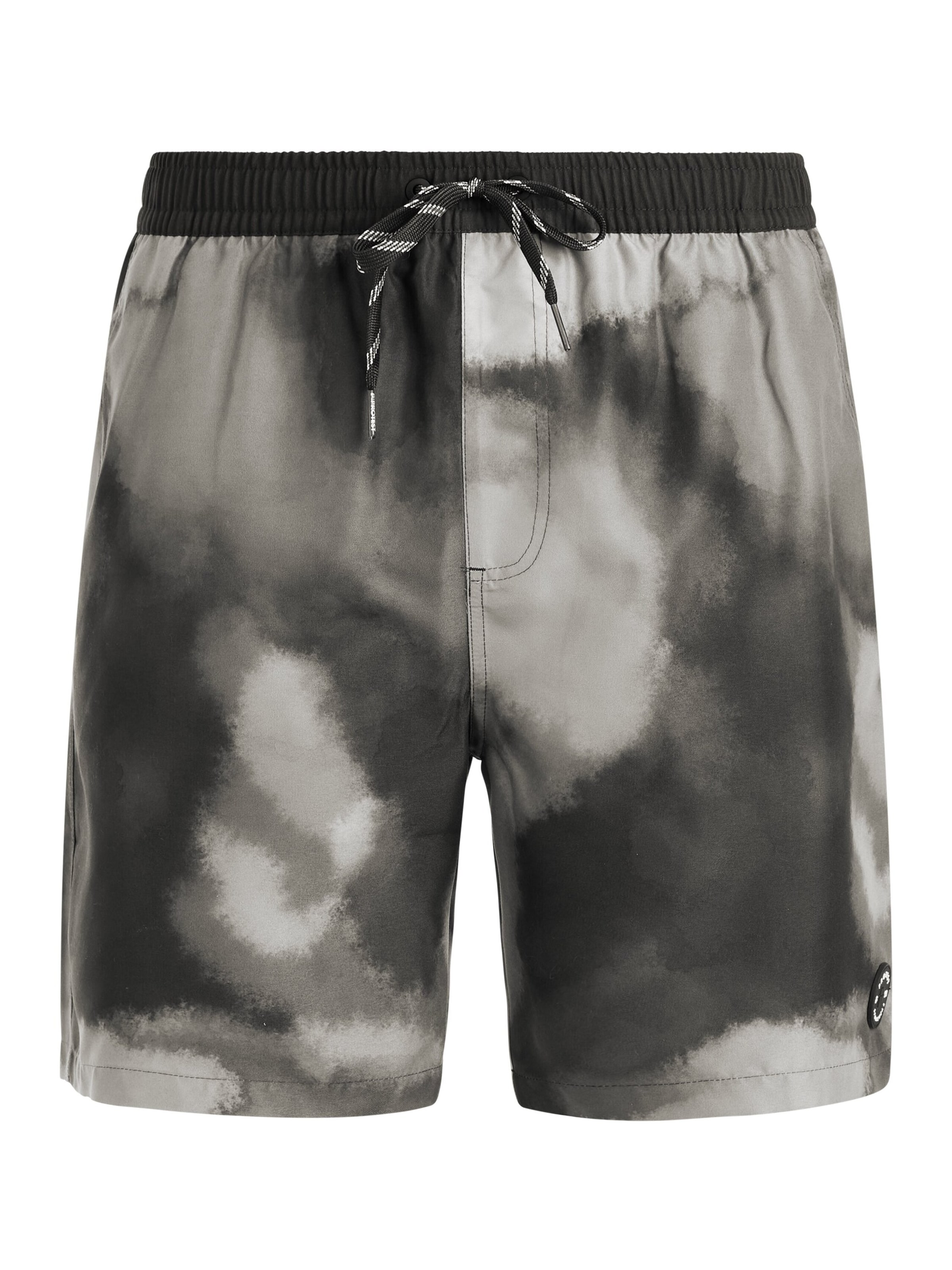 PROTEST Badeshorts 'PRTFligth'‌‌‌‌‌‌‌‌‌ in Schwarz: Vorderseite