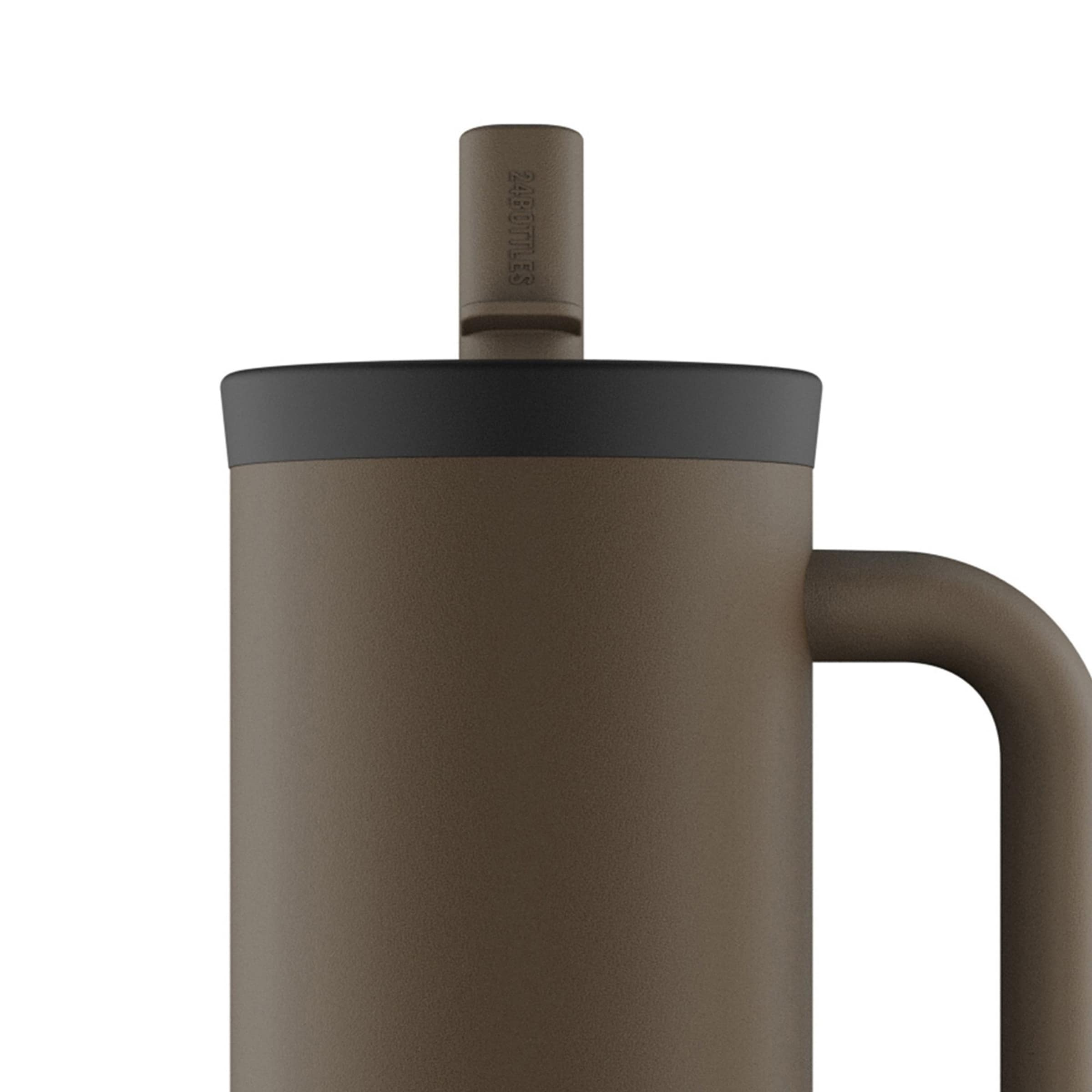 24Bottles Drinkfles in Bruin