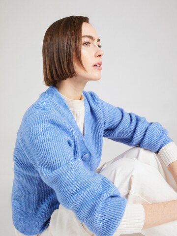 ABOUT YOU Knit Cardigan 'Tamina' in Blue