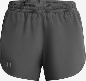 UNDER ARMOUR Sportshorts 'UA Fly By 3' in Grau: Vorderseite