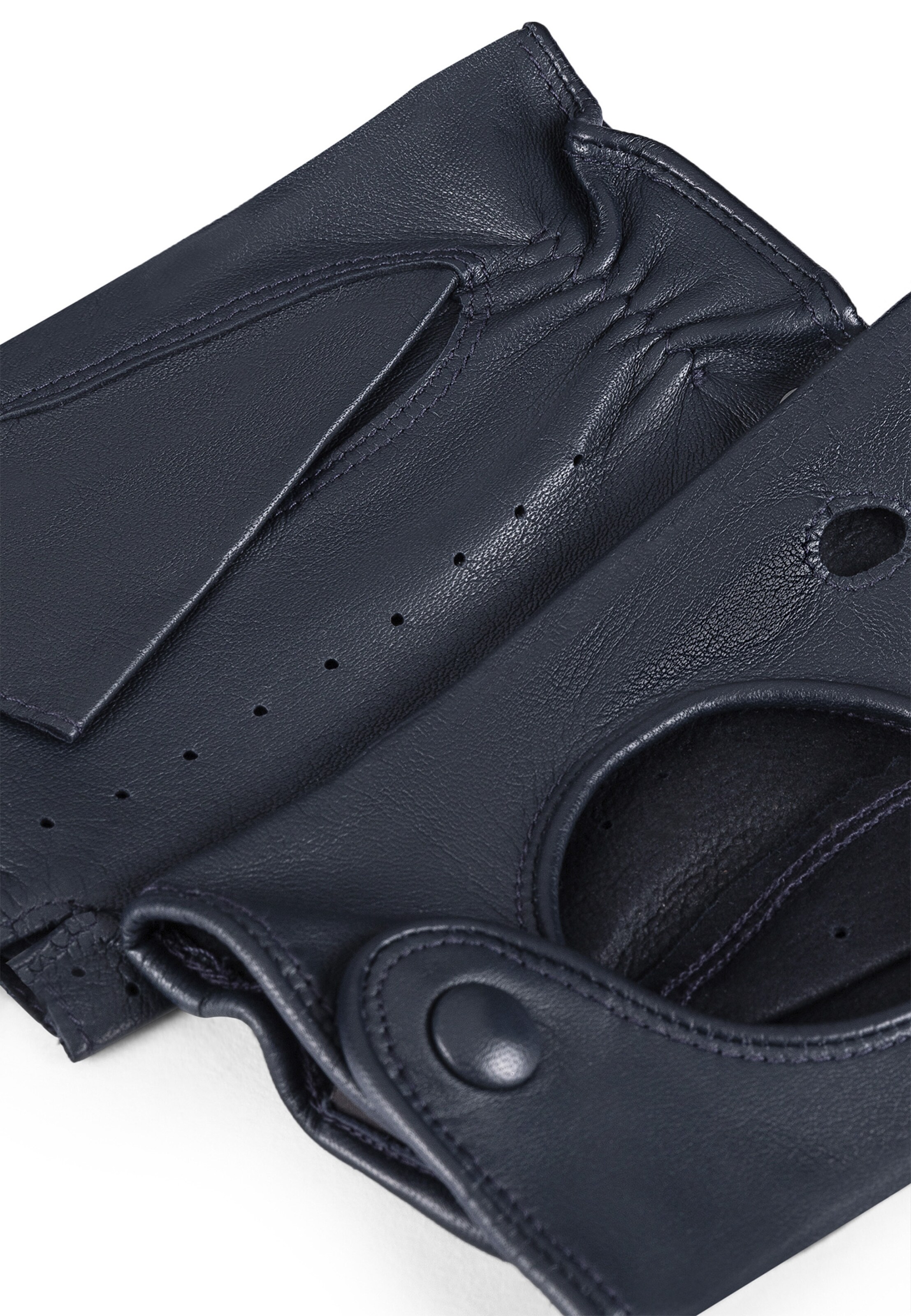 Roeckl Lederhandschuhe 'FLORENZ AUTOFAHRER' in Blau