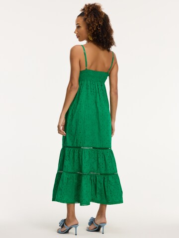 Shiwi Sommerkleid 'JASMIN' in Grün
